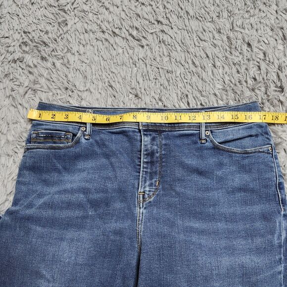 Levis 512 Jeans Womens 14 Blue Perfectly Slimming Bootcut Mid Rise Stretch Denim - Picture 5 of 15